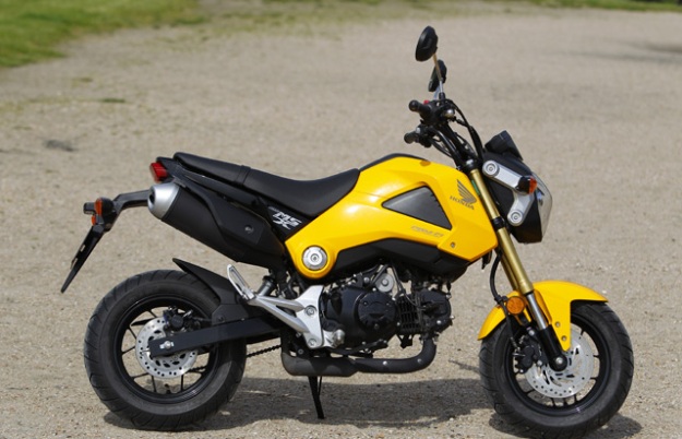 Honda 125 MSX: ideal on the road of beaches!