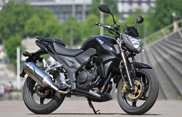 Test Sym Wolf 250 SBI: Like a young wolf