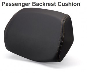 passenger backerest cushion