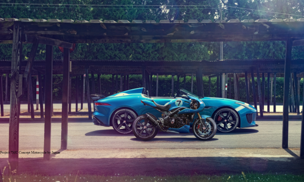 Project 7MC Concept Motorcycle by Jaguar