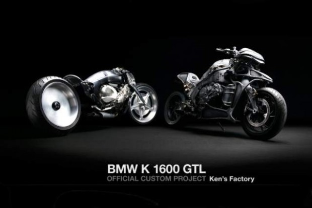 BMW K 1600 GTL Custom Project by Ken's Factory