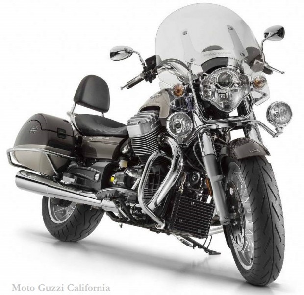 Moto Guzzi California the Pampered for Passenger