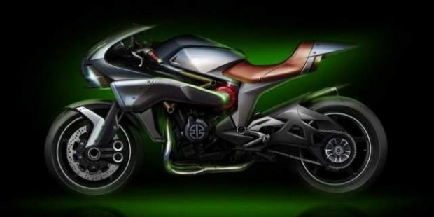 Kawasaki SC01 Spirit Charger Concept Engine 2016