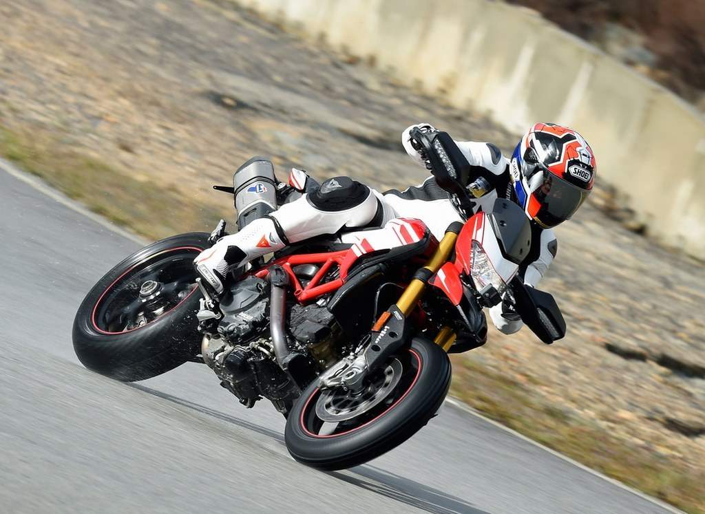 Ducati Hypermotard 939 with SP Tech Proven Test