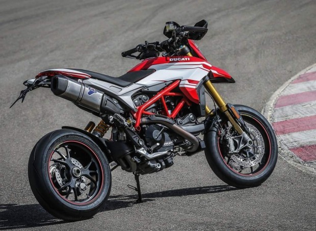 Ducati Hypermotard 939 with SP Tech Proven Test
